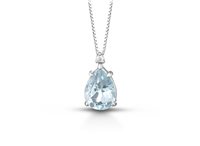 Collier Kioto Femme in Or blanc CIO9KT-3G